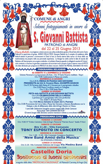 Festeggiamenti  San Giovanni Battista Angri